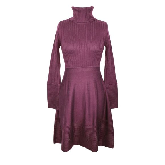 Eliza J Sweater Dress sz XS in Wine NWT $118 - Picture 1 of 5
